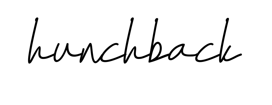 Hunchback signature