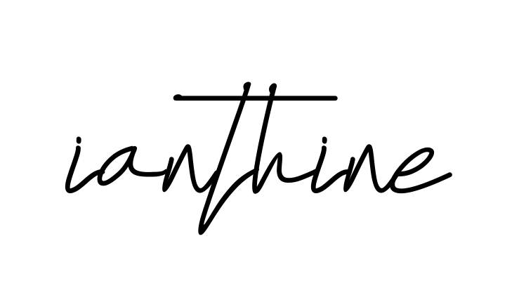 Ianthine signature