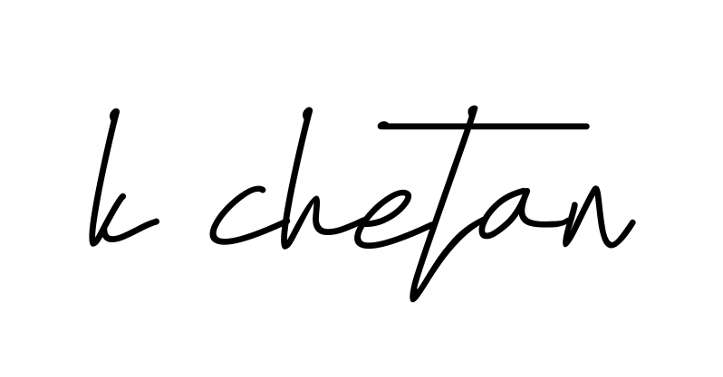 K-chetan signature