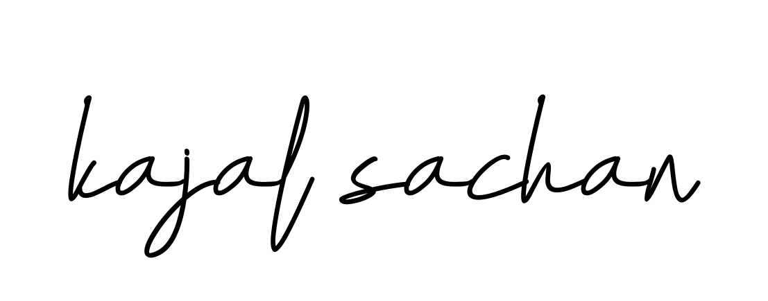Kajal-sachan signature