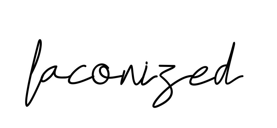 Laconized signature