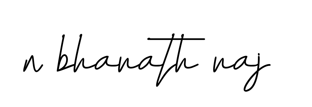 N-bharath-raj- signature