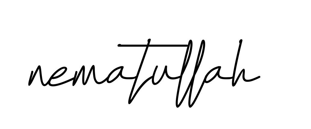 Nematullah- signature