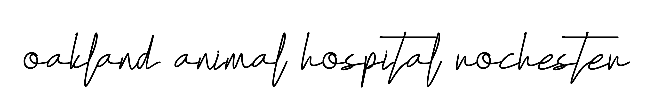Oakland-animal-hospital-rochester signature