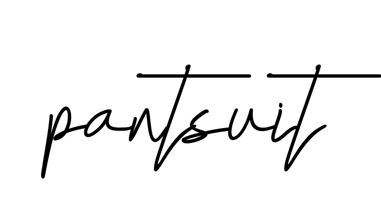 Pantsuit signature