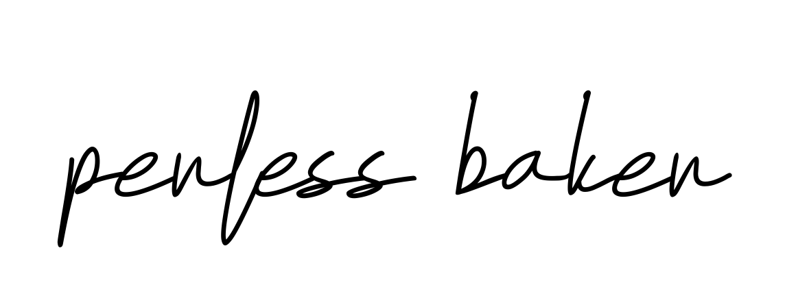Perless-baker signature