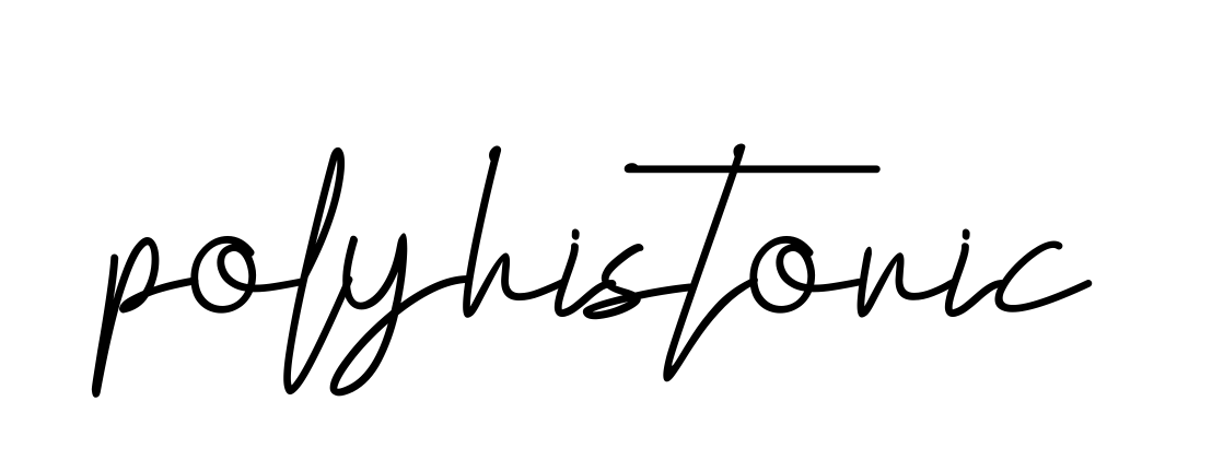 Polyhistoric signature