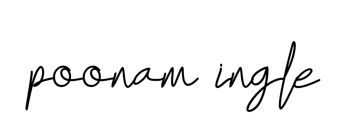 Poonam-ingle signature