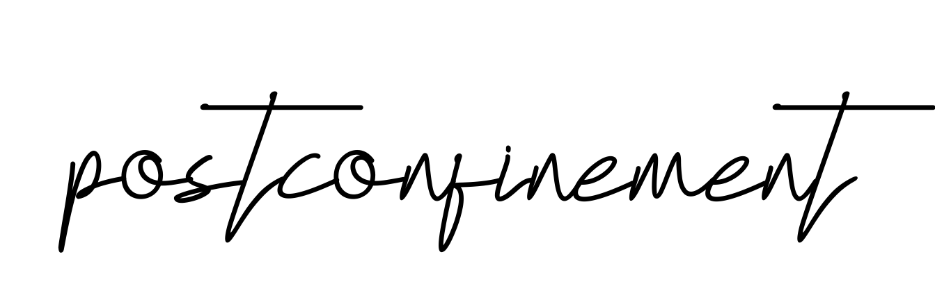 Postconfinement signature