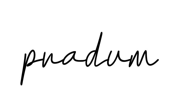 Pradum signature