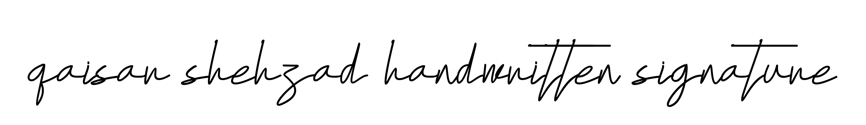 Qaisar-shehzad-handwritten-signature signature