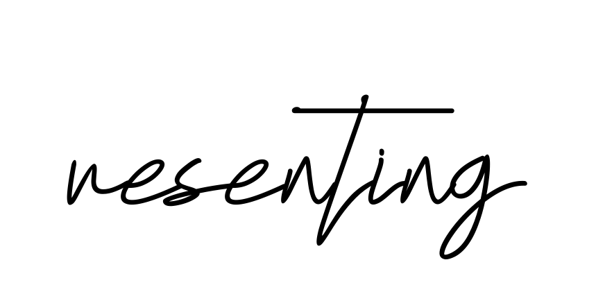 Resenting signature