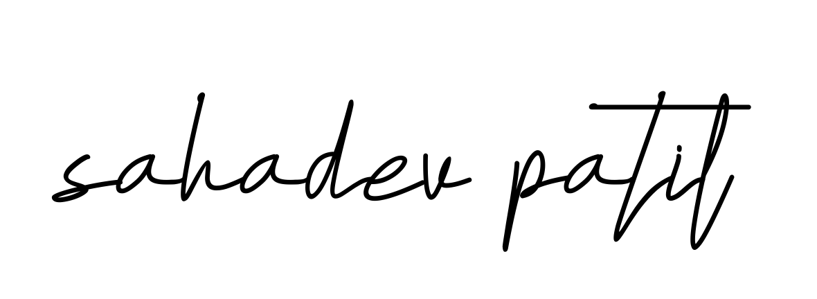 Sahadev-patil signature