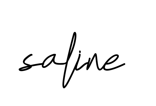 Saline signature