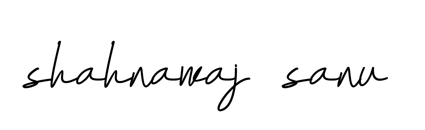 Shahnawaj--sanu signature