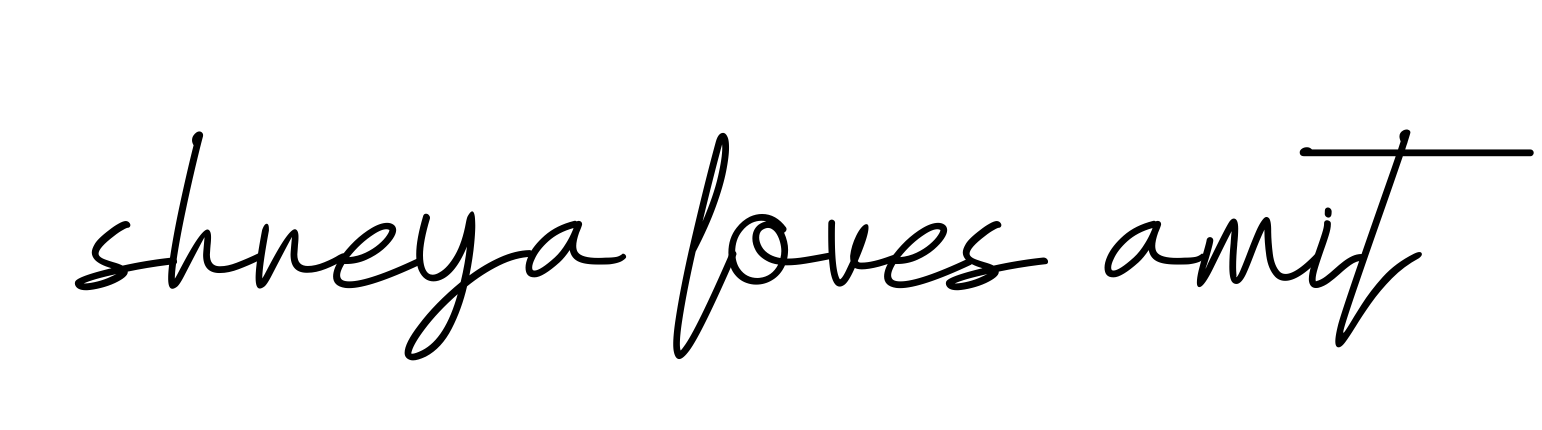 Shreya-loves-amit signature