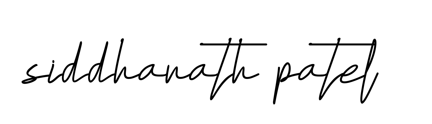 Siddharath-patel- signature