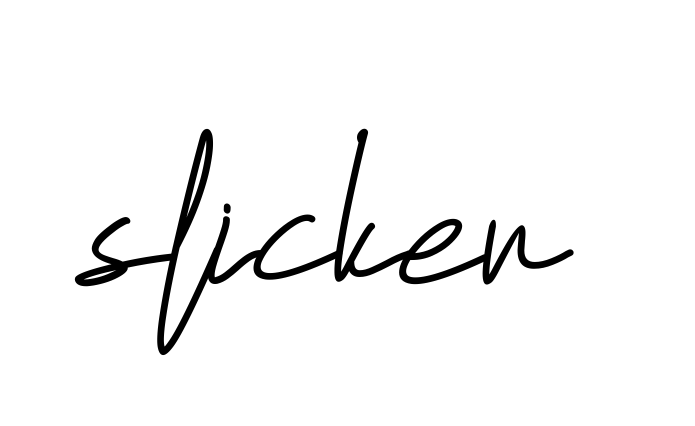 Slicker signature