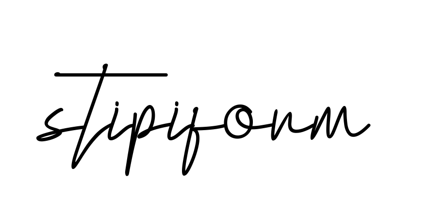 Stipiform signature