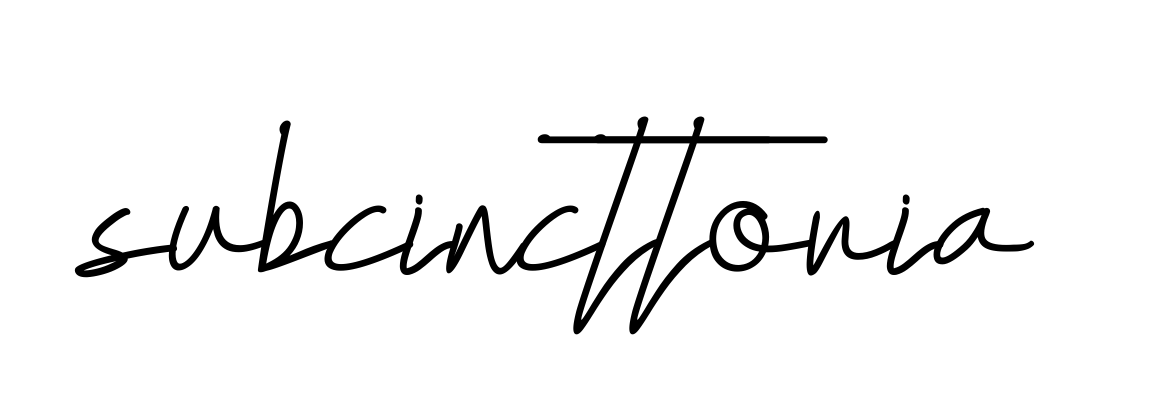 Subcincttoria signature
