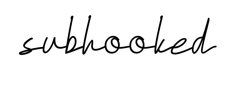 Subhooked signature
