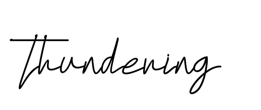 Thundering signature