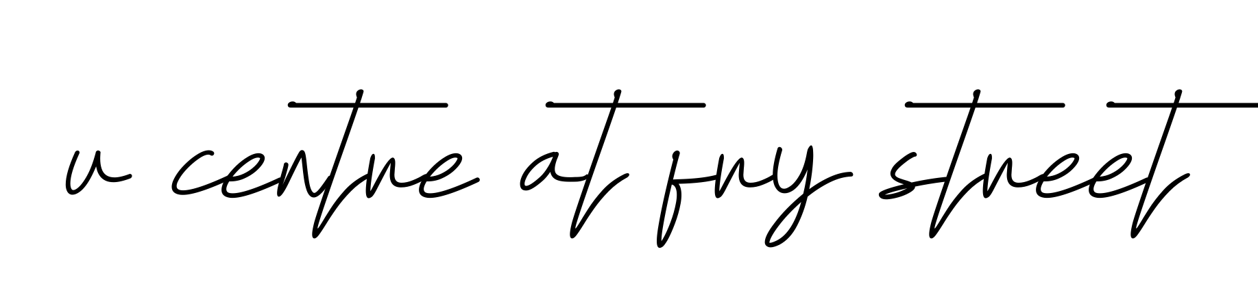 U-centre-at-fry-street signature