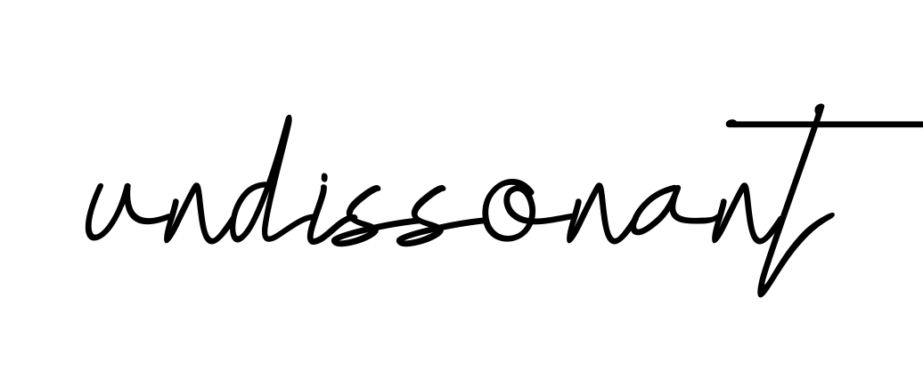 Undissonant signature