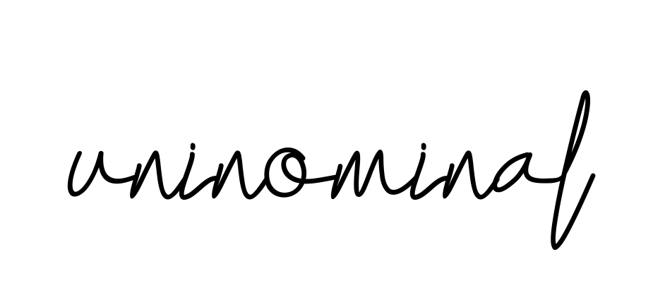 Uninominal signature