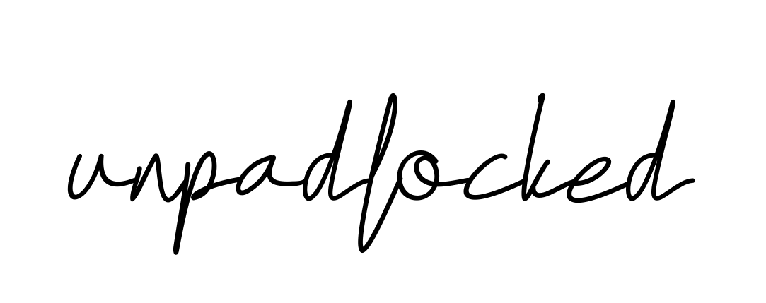 Unpadlocked signature
