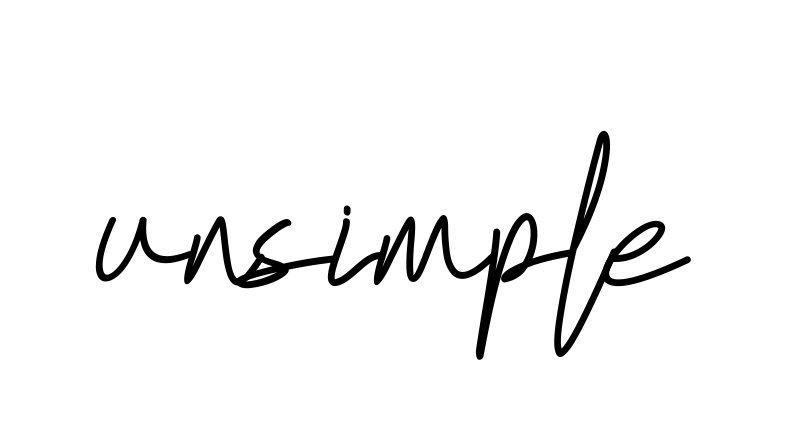 Unsimple signature