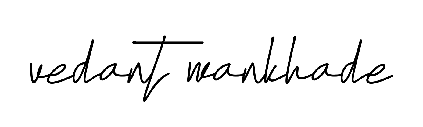 Vedant-wankhade signature
