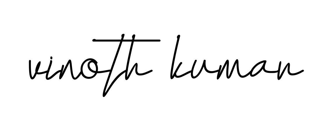 Vinoth-kumar signature