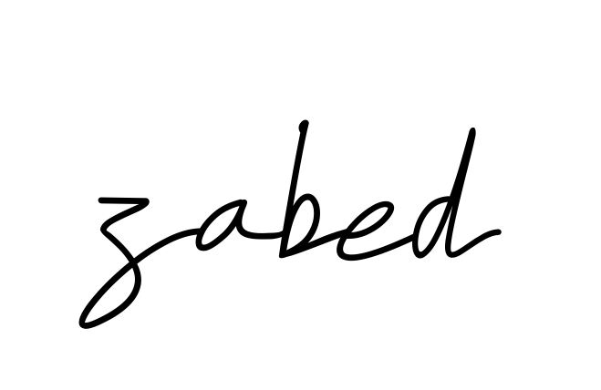 Zabed signature