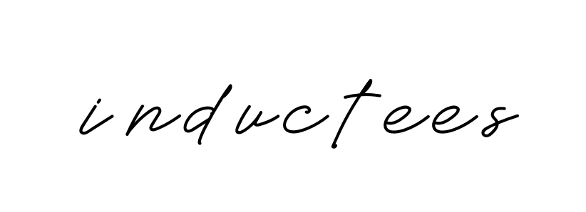 Inductees signature