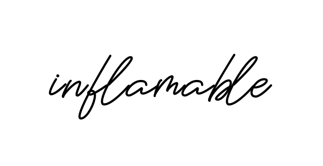 Handwritten Signature for Inflamable - Style 150 Online