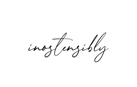 Inostensibly signature