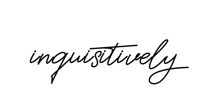 Handwritten Signature for Inquisitively - Style 150 Online