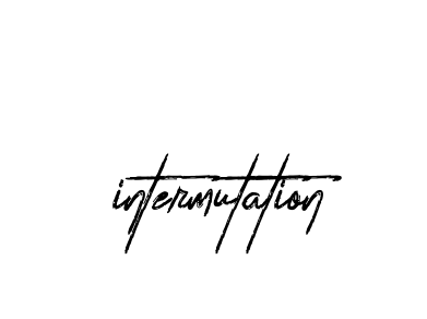 Handwritten Signature for Intermutation - Style 133 Online