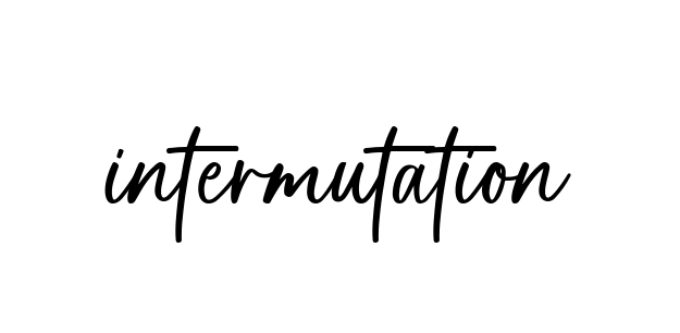Handwritten Signature for Intermutation - Style 142 Online
