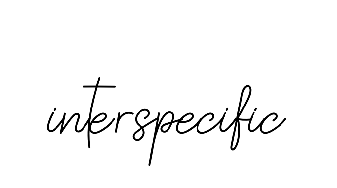 Handwritten Signature for Interspecific - Style 145 Online