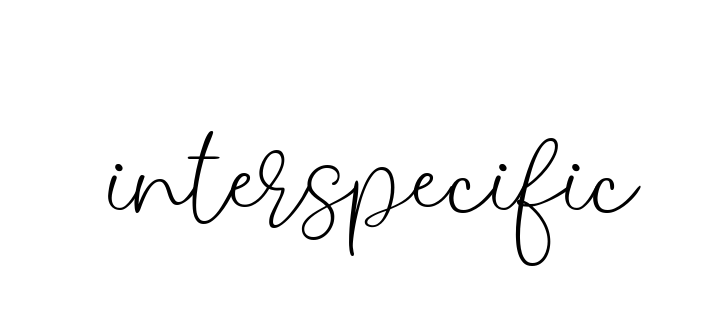 Handwritten Signature for Interspecific - Style 147 Online
