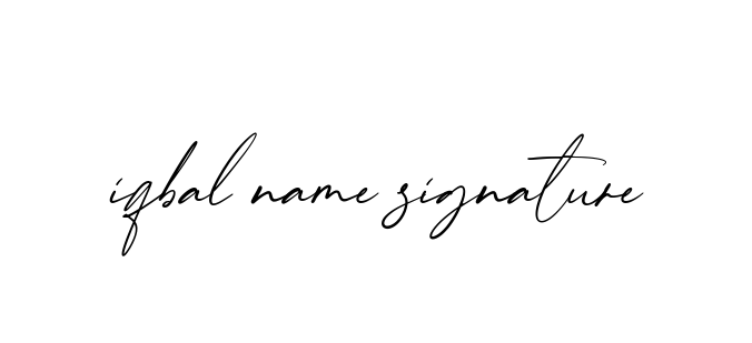 Iqbal-name-signature signature