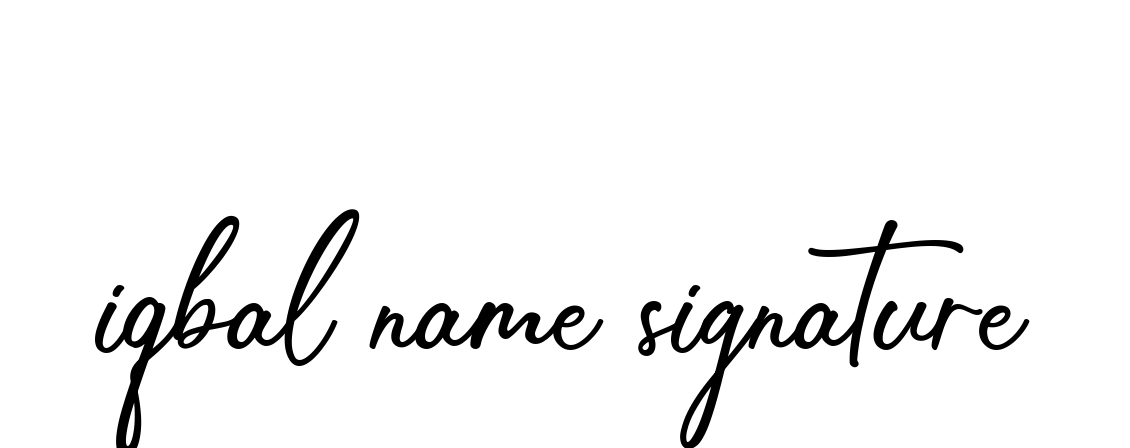 Iqbal-name-signature signature