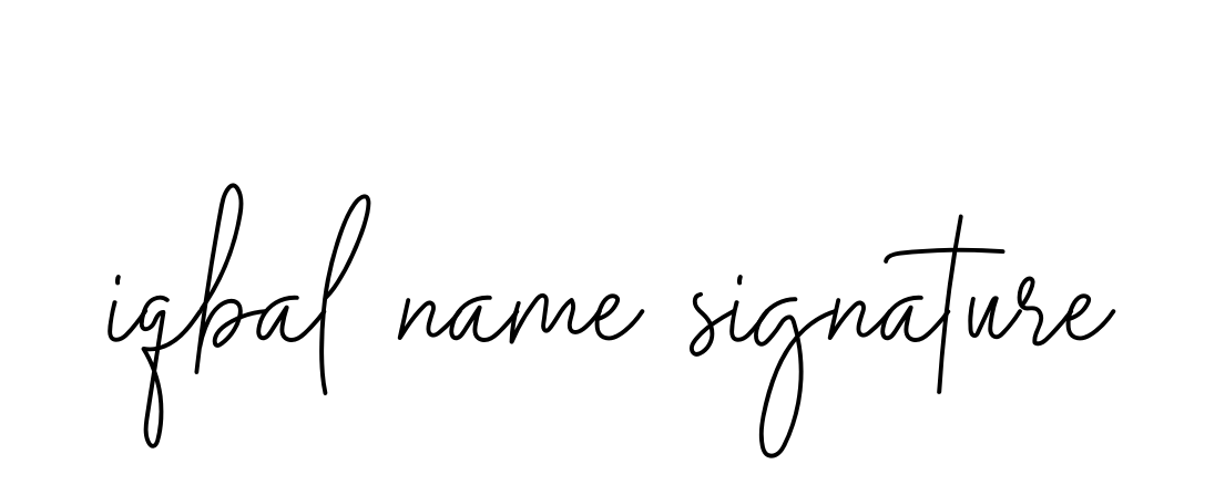 Iqbal-name-signature signature