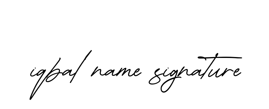 Iqbal-name-signature signature