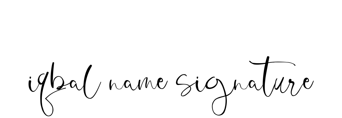 Iqbal-name-signature signature