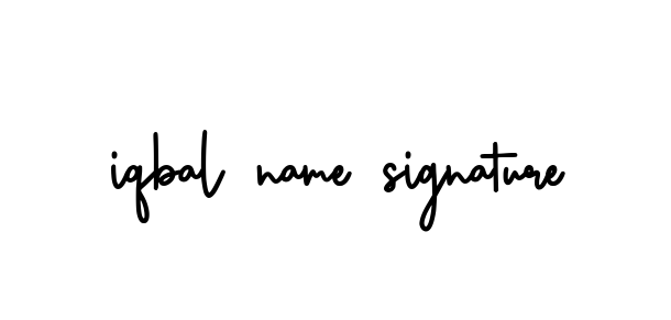 Iqbal-name-signature signature