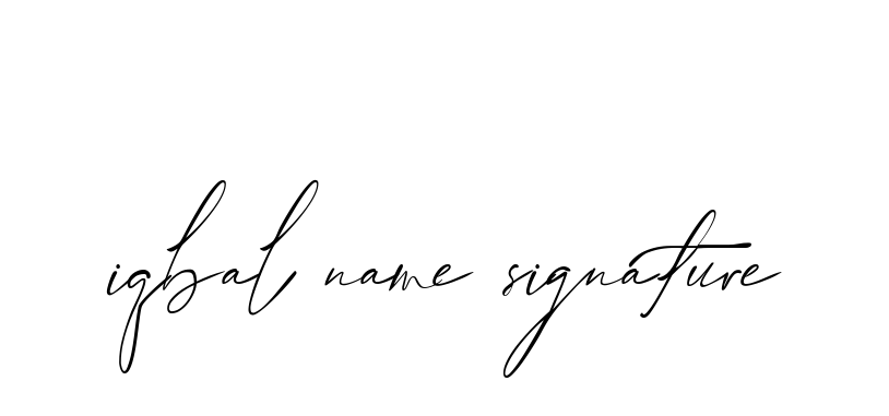 Iqbal-name-signature signature