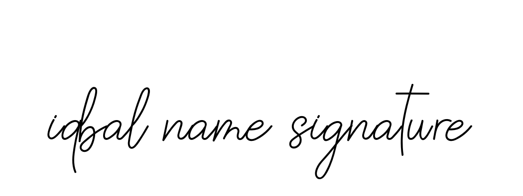 Iqbal-name-signature signature